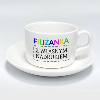 Filiżanka 150ml Z Własnym Nadrukiem