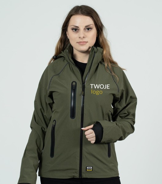 Kurtka Unisex Tech Shell Z Własnym Nadrukiem