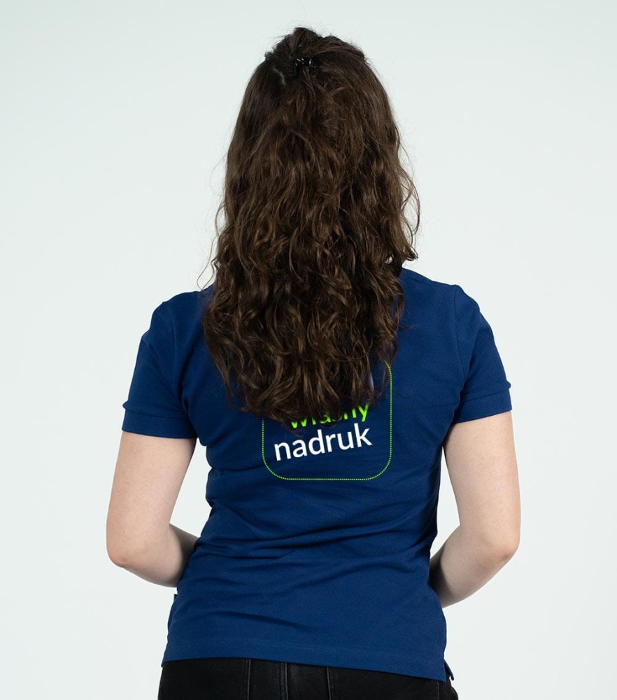 Koszulka Damska Polo Resist Heavy Z Własnym Nadrukiem