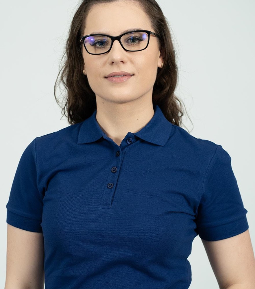 Koszulka Damska Polo Resist Heavy Z Własnym Nadrukiem