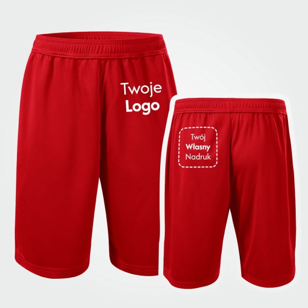 Shorty Męskie Miles z Własnym Nadrukiem