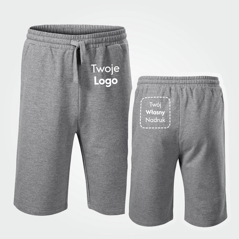 Shorty Męskie Comfy z Własnym Nadrukiem