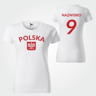 Koszulka Damska Polska Kibica