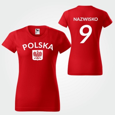 Koszulka Damska Polska Kibica