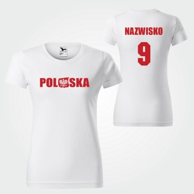 Koszulka Damska Polska Kibica
