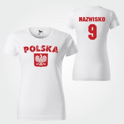 Koszulka Damska Polska Kibica