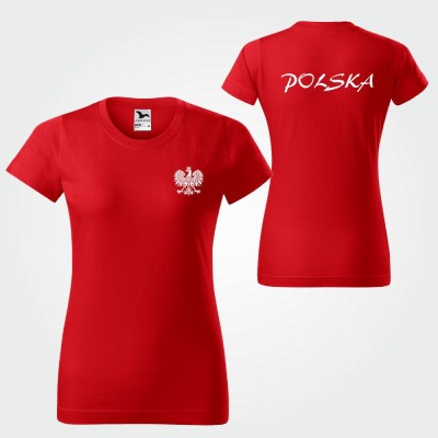 Koszulka Damska Polska Kibica