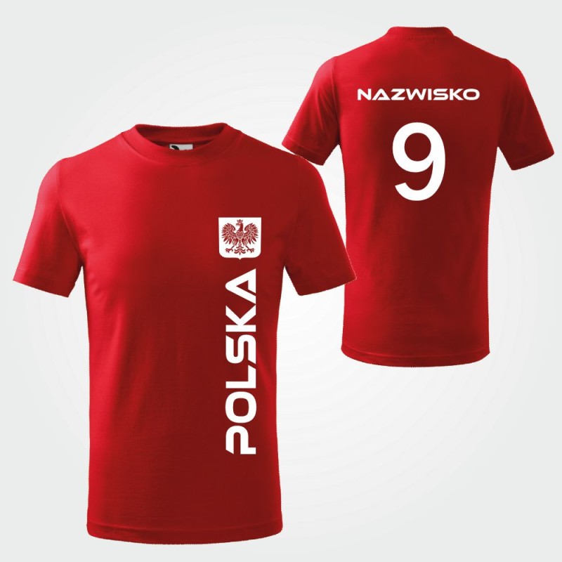 Koszulka Dziecięca Piłkarska Kibica