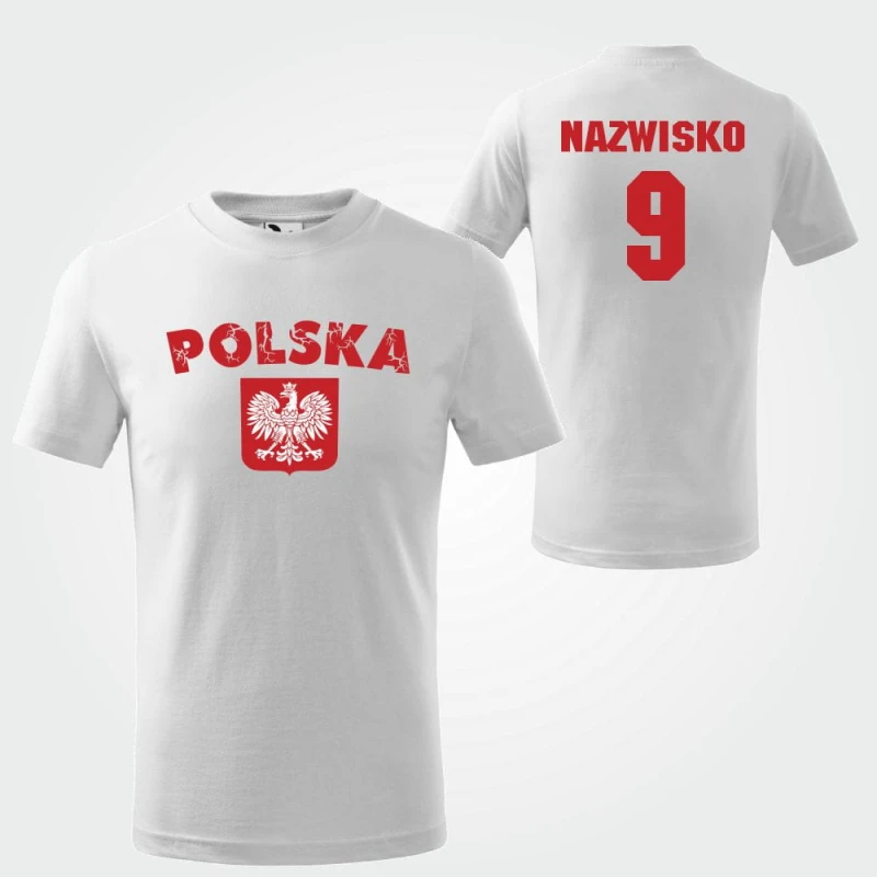 Koszulka Dziecięca Piłkarska Kibica