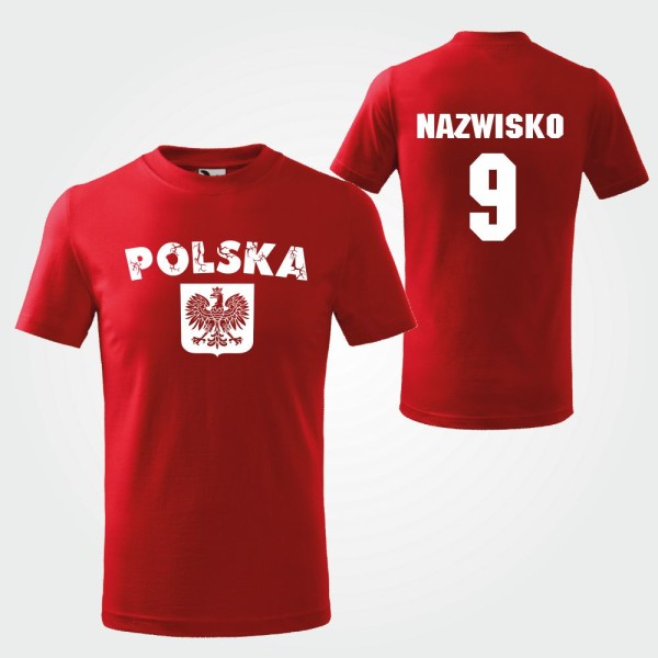 Koszulka Dziecięca Piłkarska Kibica