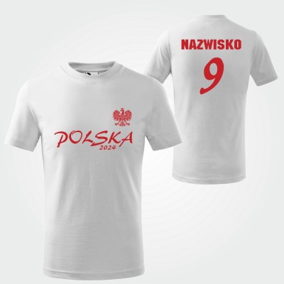 Koszulka Dziecięca Polska Kibica 2026
