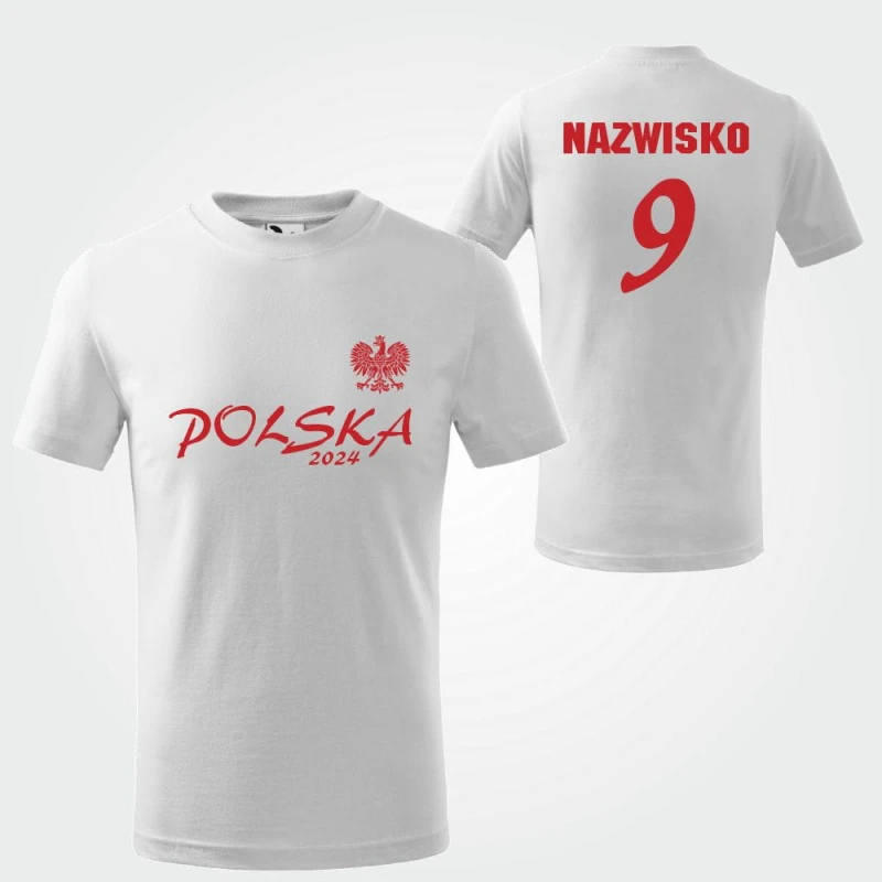 Koszulka Dziecięca Piłkarska Kibica 2024