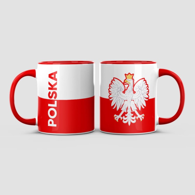 Kubek Kibica Polska Flaga