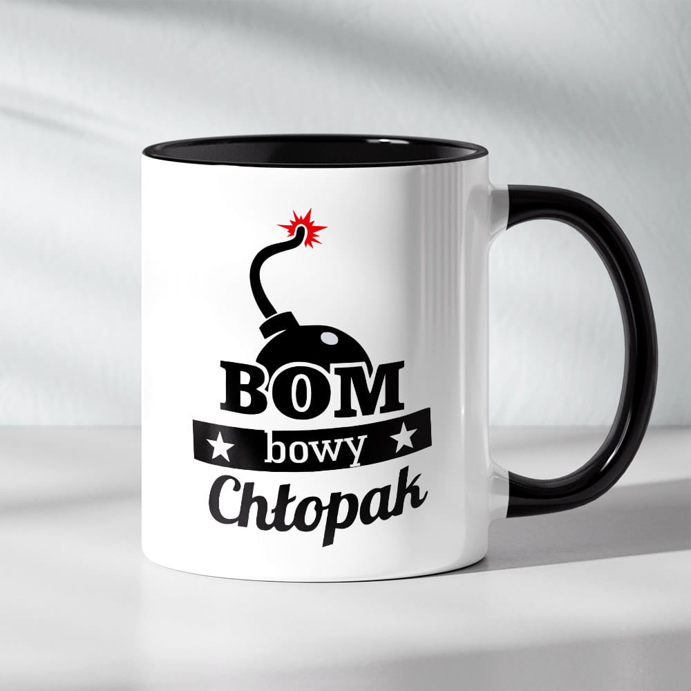 Kubek Bombowy Chłopak