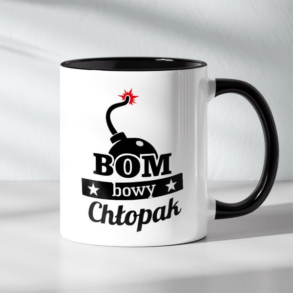 Kubek Bombowy Chłopak