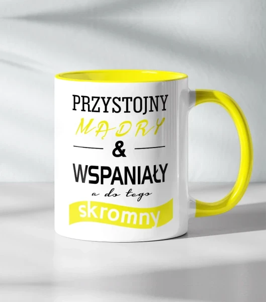 Kubek Przystojny Mądry & Wspaniały – miniatura 1000 × 1134