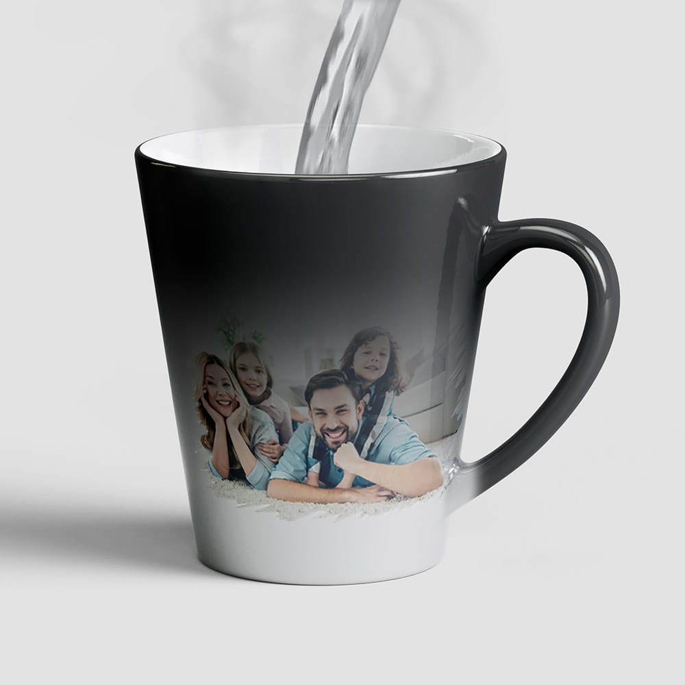 Kubek Magiczny Latte Z Własnym Zdjęciem Nadrukiem