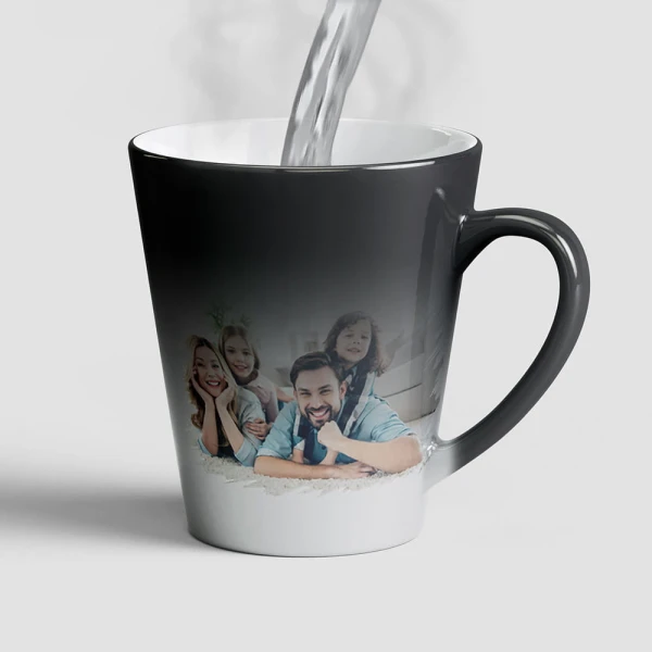 Kubek Magiczny Latte Z Własnym Zdjęciem Nadrukiem