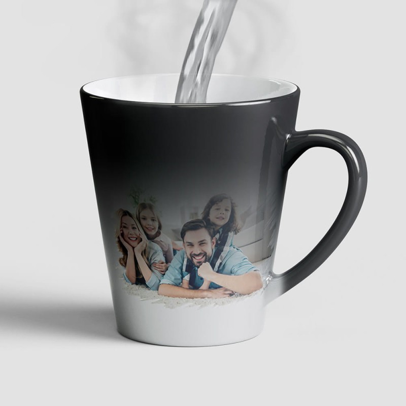 Kubek Magiczny Latte Z Własnym Zdjęciem Nadrukiem