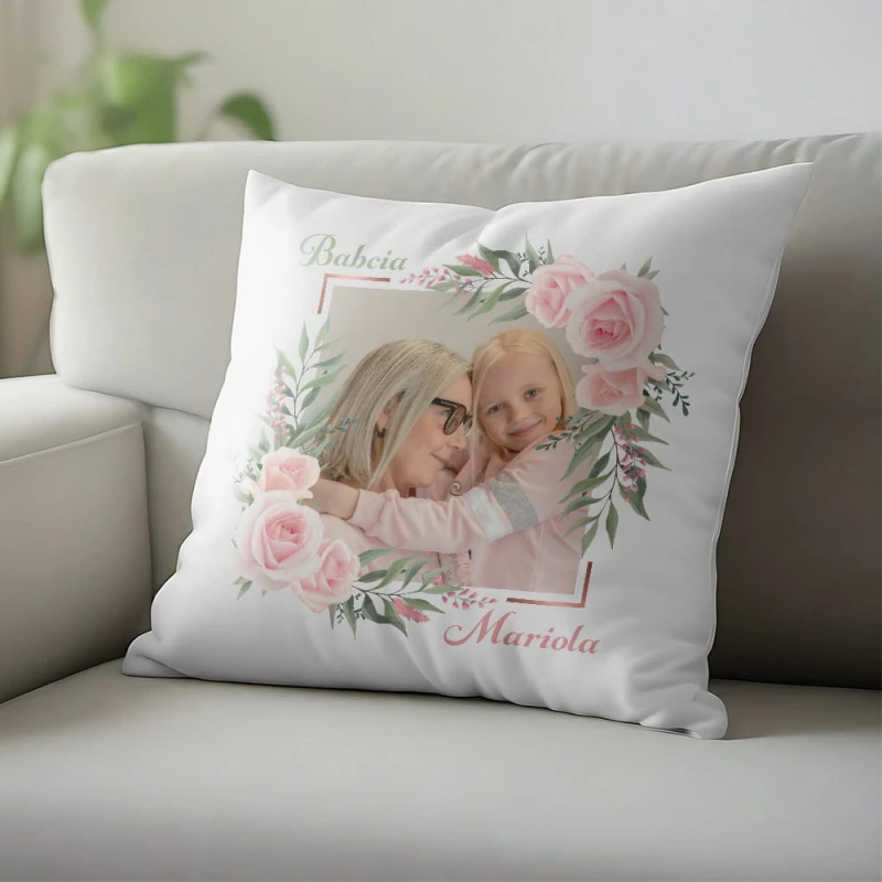 Poduszka Dla Babci z Imieniem