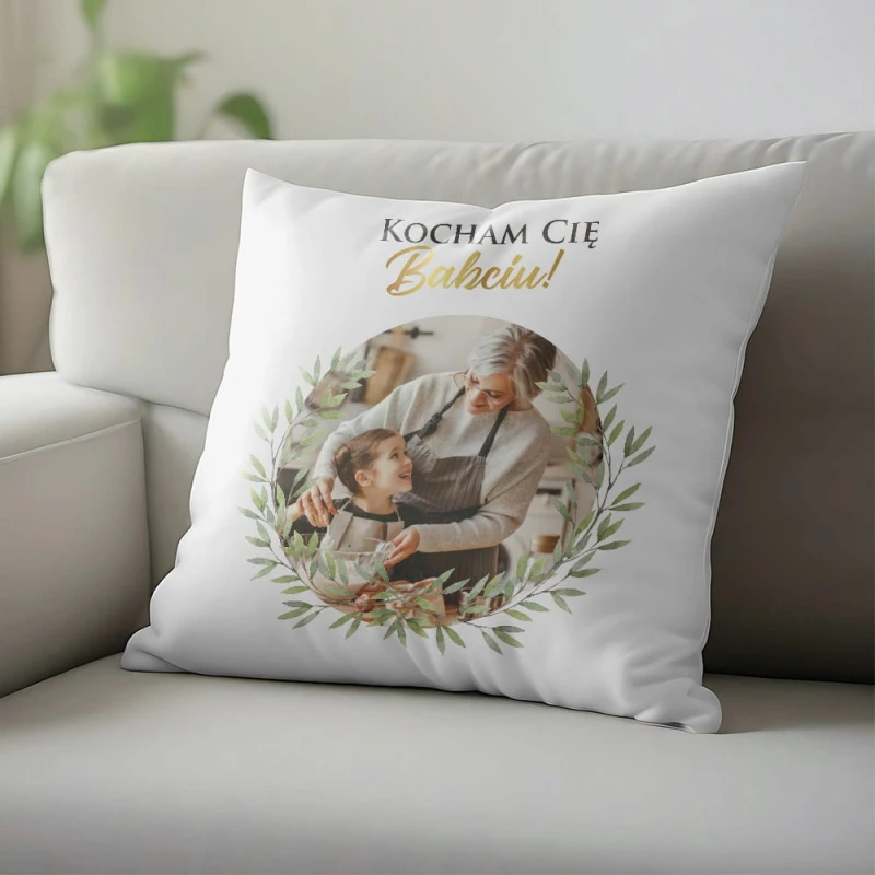 Poduszka Dla Babci Ze Zdjęciem