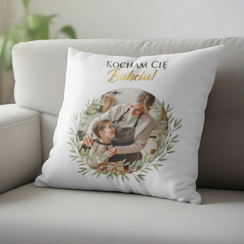 Poduszka Na Dzień Babci Ze Zdjęciem