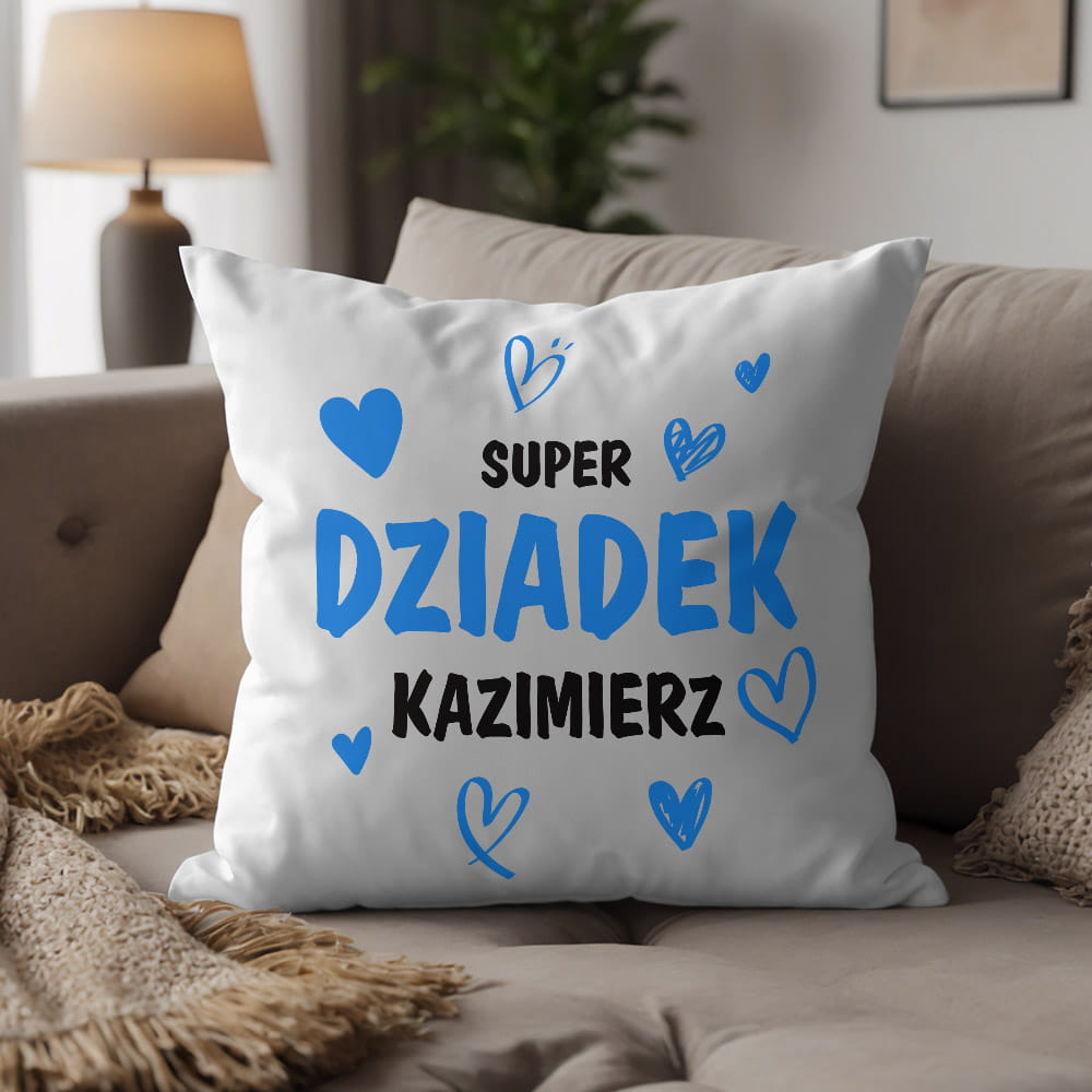 Poduszka Dla Dziadka z Imieniem