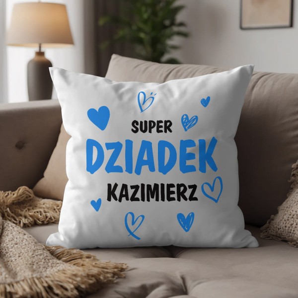 Poduszka Dla Dziadka z Imieniem