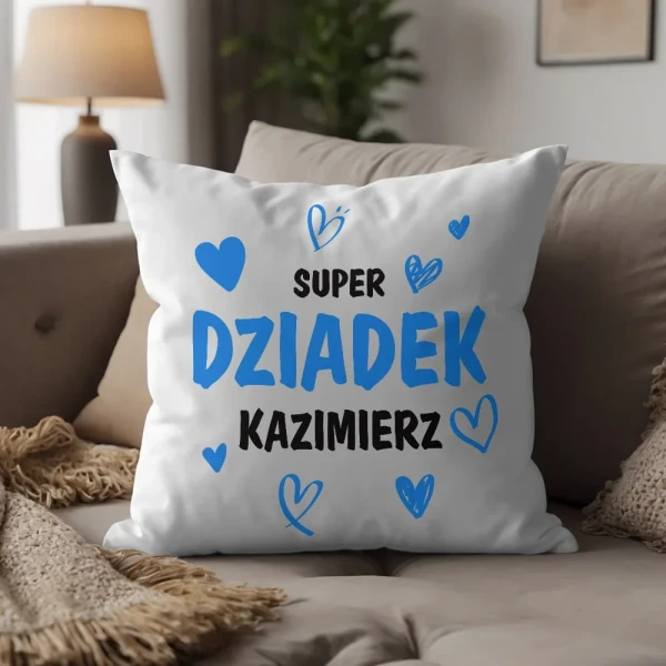 Poduszka Dla Dziadka z Imieniem