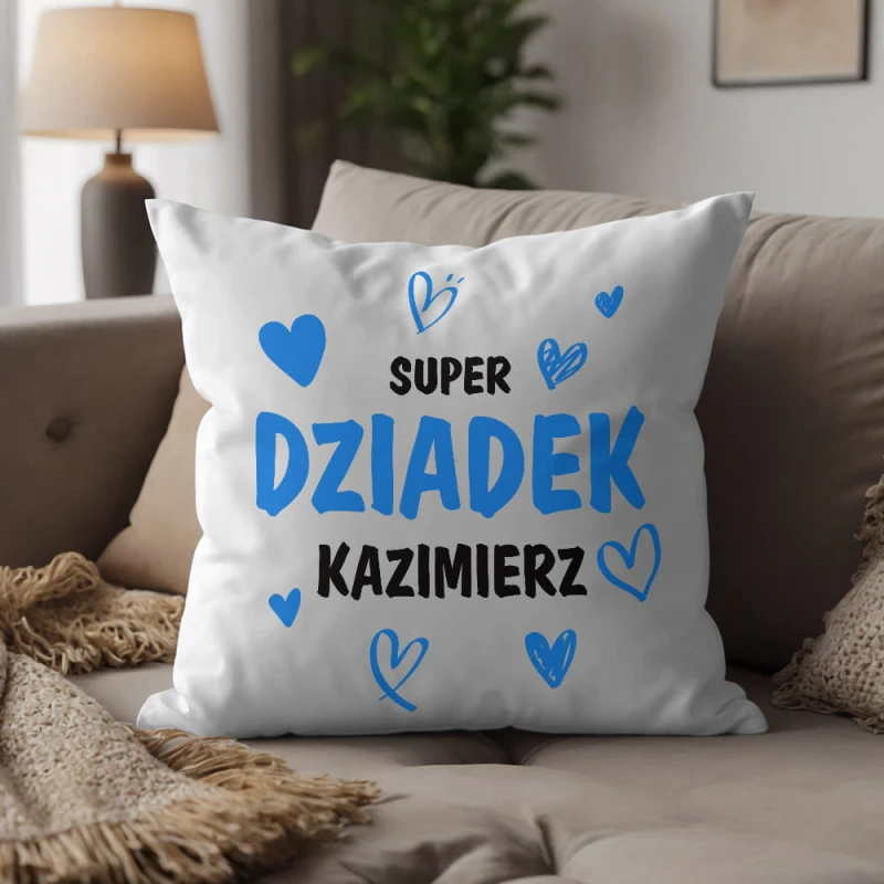 Poduszka Dla Dziadka z Imieniem