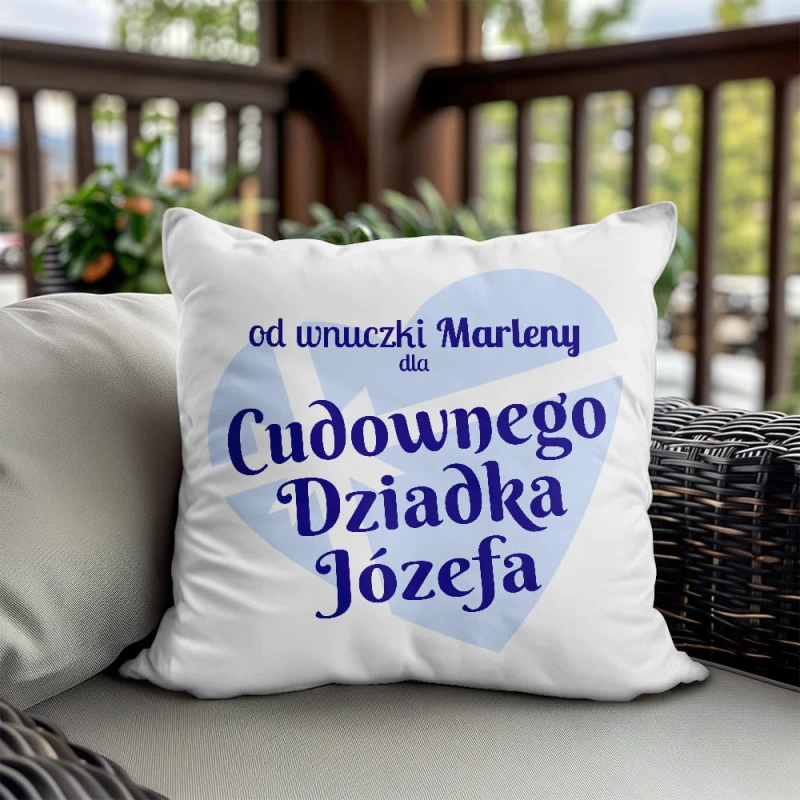 Poduszka Dla Dziadka Z Imionami