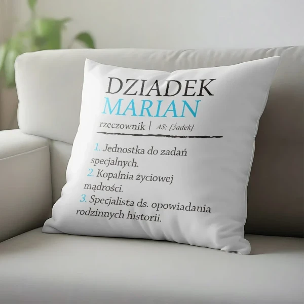 Poduszka Dla Dziadka z Imieniem