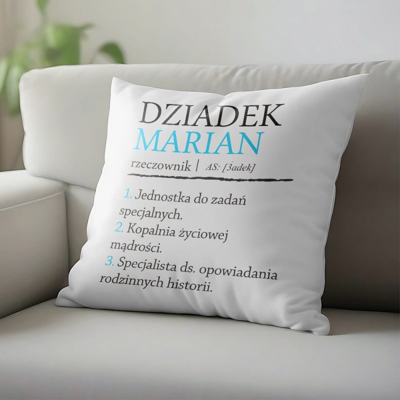 Poduszka Dla Dziadka z Imieniem