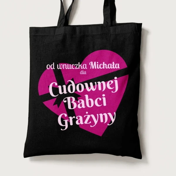 Torba Na Dzień Babci Z Imionami