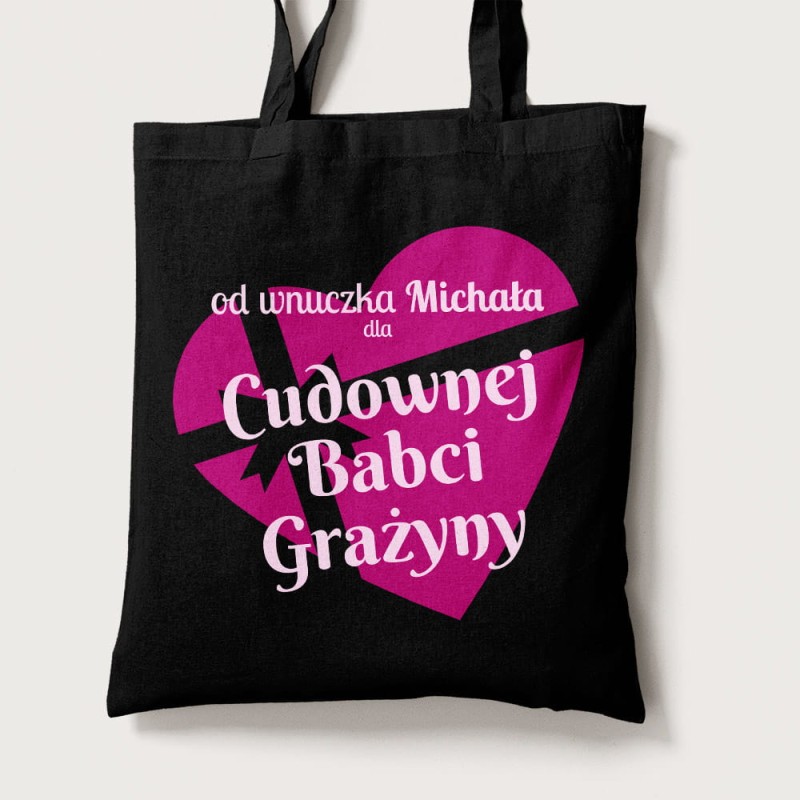 Torba Na Dzień Babci Z Imionami