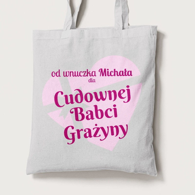 Torba Na Dzień Babci Z Imionami