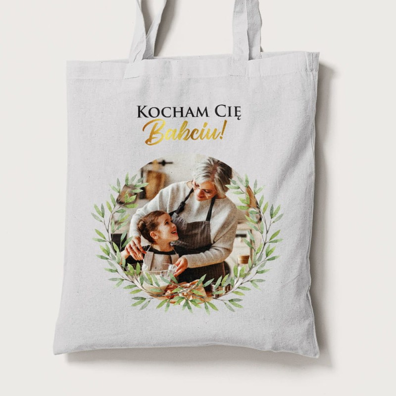 Torba Na Dzień Babci Ze Zdjęciem