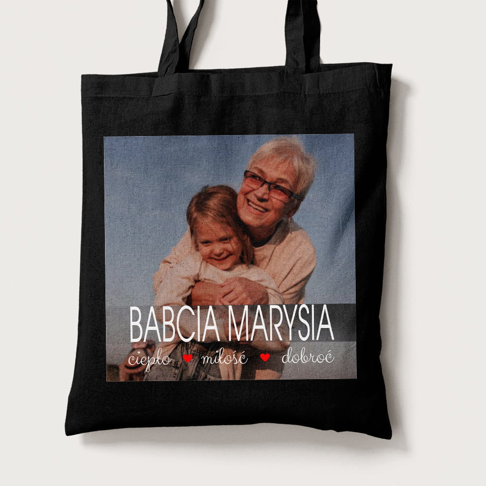 Torba Na Dzień Babci Ze Zdjęciem