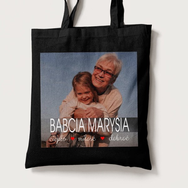 Torba Na Dzień Babci Ze Zdjęciem