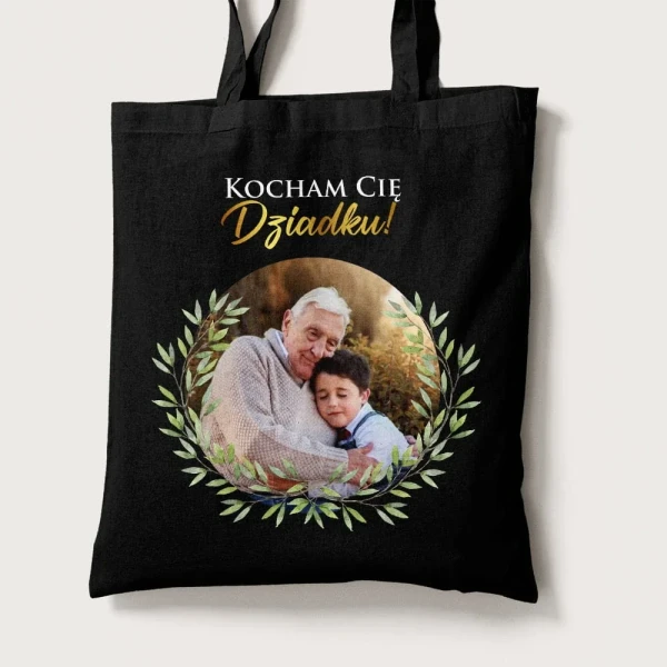 Torba Na Dzień Dziadka Ze Zdjęciem