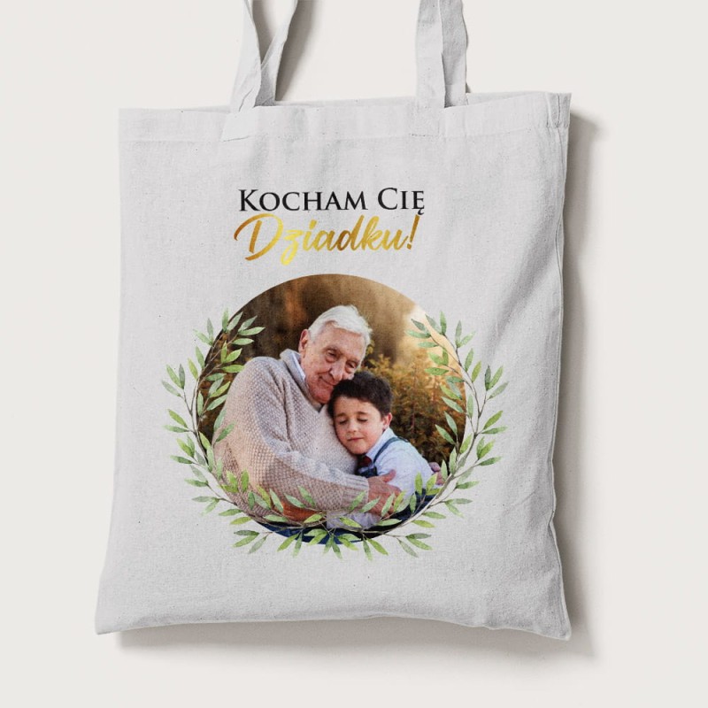 Torba Na Dzień Dziadka Ze Zdjęciem