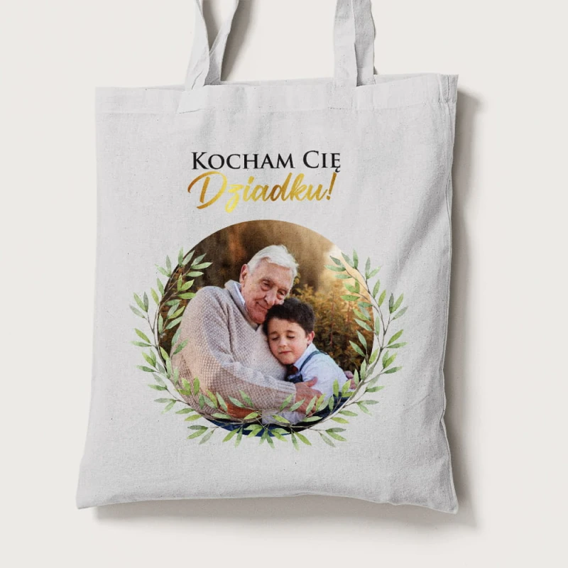 Torba Na Dzień Dziadka Ze Zdjęciem