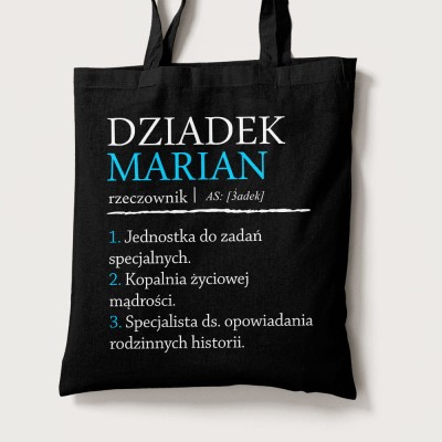 Torba Na Dzień Dziadka Z Imieniem