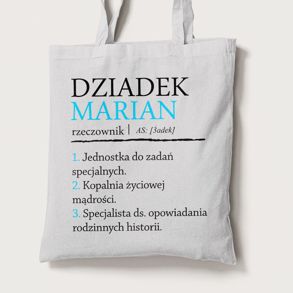 Torba Na Dzień Dziadka Z Imieniem