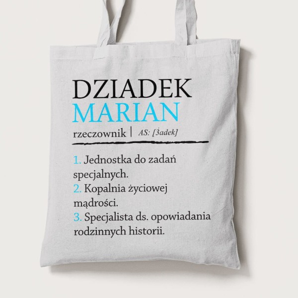 Torba Na Dzień Dziadka Z Imieniem