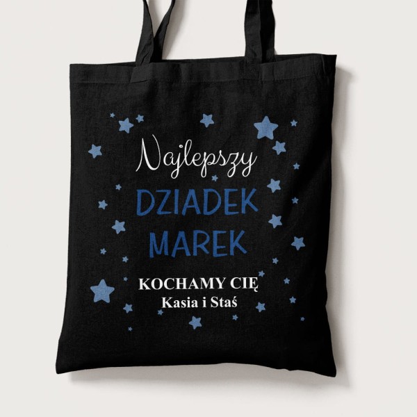 Torba Na Dzień Dziadka Z Imieniem i Dedykacją