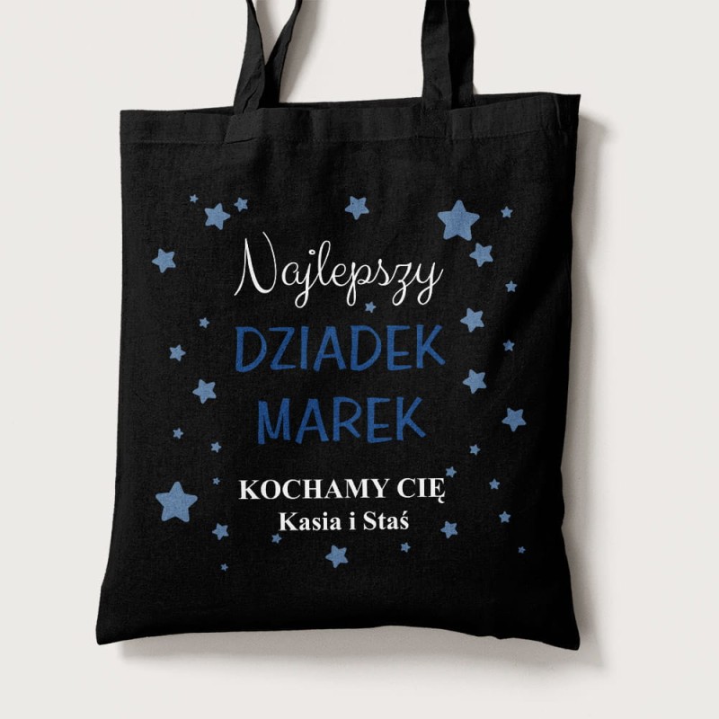 Torba Na Dzień Dziadka Z Imieniem i Dedykacją