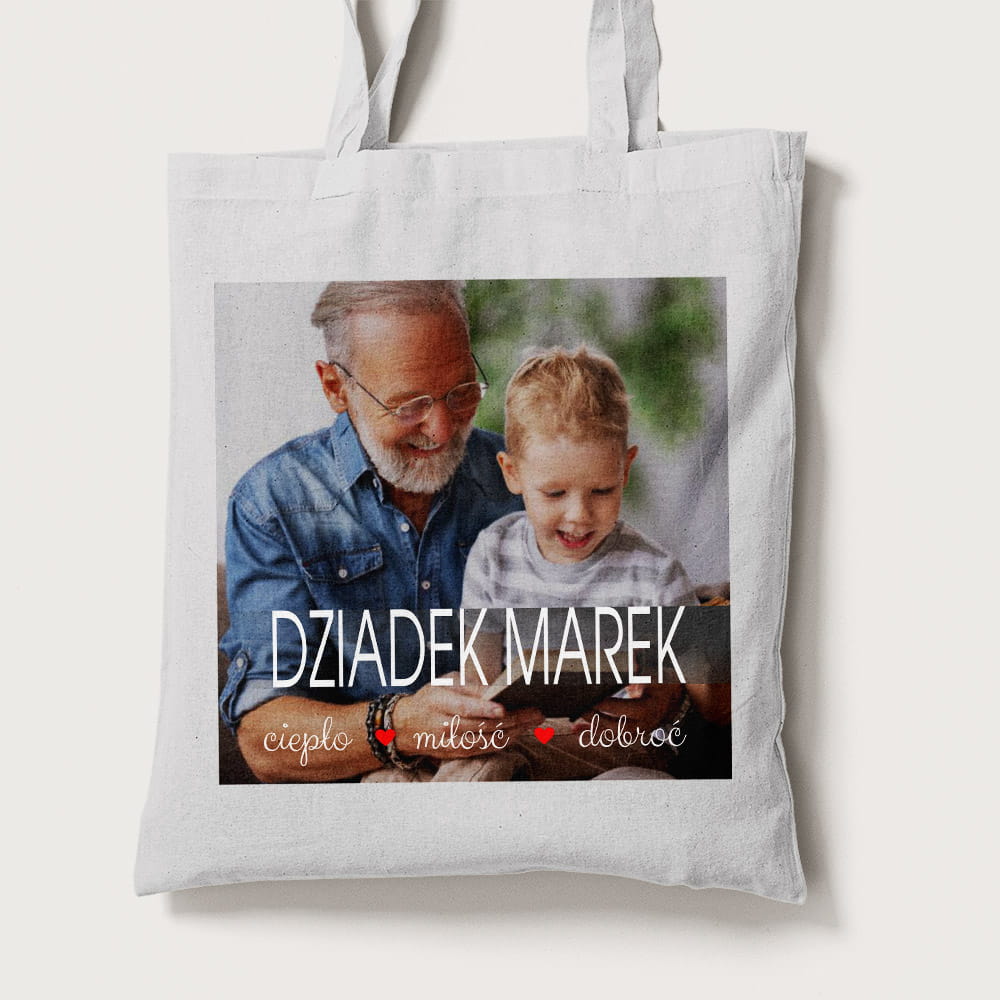 Torba Na Dzień Dziadka Ze Zdjęciem