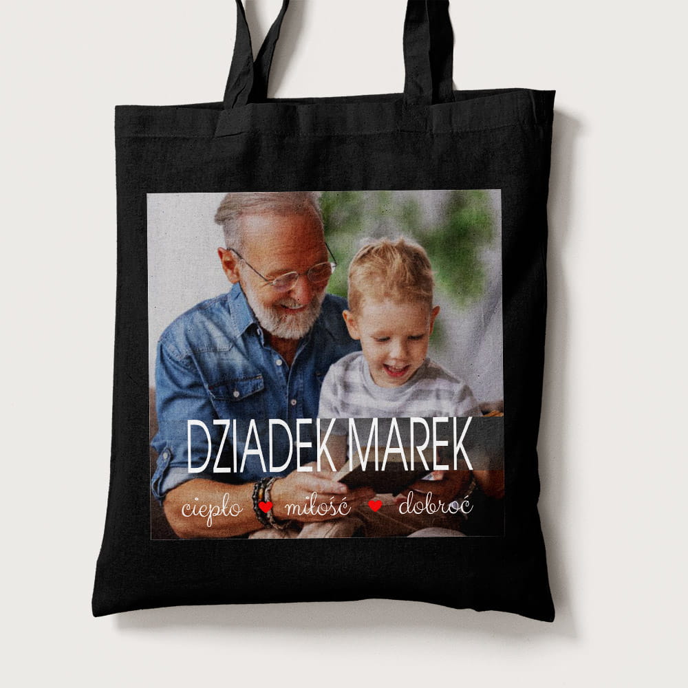 Torba Na Dzień Dziadka Ze Zdjęciem