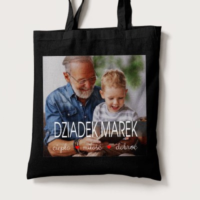 Torba Na Dzień Dziadka Ze Zdjęciem